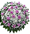 Coroa de Flores Branca e Rosa - Imagem 1
