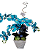 Orquídea Artificial Azul - Imagem 1