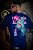CAMISETA OVERSIZED CHIP SPRAY MARINHO - MACACO BLINDADO - Imagem 1