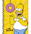 Caderno 10M Tilibra The Simpsons - Imagem 1
