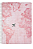 Capa e Contracapa By Gocase Mapa Mundi Rosa Grande - Imagem 1
