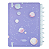 Caderno Inteligente Purple Galaxy By Gocase Médio - Imagem 2