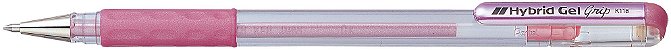 Caneta Hybrid Gel Grip Metallic Rosa K118-Mp - Imagem 1