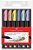 Caneta Faber Castell Supersoft Brush c/ 6 cores Pastel - Imagem 1