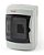 IP65-IK08 QUADRO DE DISTRIBUIÇÃO DE SOBREPOR EM ABS ACQUA 4 PÓLOS DIN 3904-T FAMATEL - Imagem 1