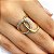 Anel Ouro Amarelo e Diamantes - Imagem 1