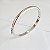 Pulseira Lisa em Ouro Branco 18k - Imagem 1