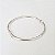 Pulseira Lisa em Ouro Branco 18k - Imagem 3