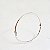 Pulseira Lisa em Ouro Branco 18k - Imagem 2