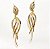 Brinco Ouro Amarelo com Safira e Diamantes - Imagem 1