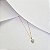 Corrente c/ Pingente Coração Romance mini em Ouro Amarelo e Diamantes - Imagem 2