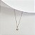 Corrente c/ Ponto de Luz Diamante em Ouro Branco - Imagem 2