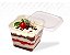 Pote Quadrado 250ML com tampa Cx  c/12x20 - Imagem 1