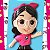 Boneca Luluca 20Cm Em Vinil Com Roupinha Fashion E Decorada - Imagem 3