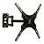 Suporte TV Tri-Articulado 14 a 55" Braço Cantilever Até 45kg - Imagem 2
