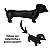 Brinquedo Toy Cachorro Salsicha Fofy Estica Cheiro Infantil - Imagem 3