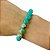 Pulseira Bola Pedra Jaspe Imperial Verde - Imagem 2