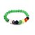 Pulseira Pedra Quartzo Verde 7 Chakras - Imagem 1