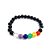 Pulseira Pedra Obsidiana 7 Chakras - Imagem 1