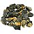 Pedra Bruta Onix 2-4cm pct 100 gramas - Imagem 1