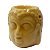 Rechaud de Cerâmica Cabeça de Buda Bege 9cm** - Imagem 3