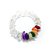 Pulseira Pedra Cascalho 07 Chakras - Cristal - Imagem 1