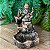 Incensário Cascata Ganesha Meditando com Flores - Imagem 3