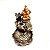 Incensário Cascata Ganesha Meditando com Flores - Imagem 1