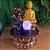 Fonte de Água Resina Buda da Paz com Led - 35 cm - Imagem 3