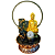 Fonte de Água Resina Buda da Paz com Led - 35 cm - Imagem 1