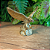 Estatueta Em Resina - Águia Dourada - Imagem 2