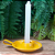 Castiçal Porta Vela Orixá 1 Vela - Oxum Amarelo (Ora yéyé o) - Imagem 3