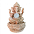 Fonte de Água Marmorite Ganesha Meditando com Bola 1 Queda M - 22002 - Imagem 1