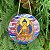 Enfeite de Parede Buda Vitral - Colorido Modelo A - Imagem 2
