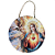 Enfeite de Parede Nossa Senhora Aparecida - Santa Maria e Anjo - Imagem 1