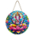 Enfeite de Parede Ganesha - Flor de Lótus Modelo A - Imagem 1