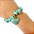 Pulseira Amazonita com Pingente - Imagem 2