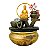 Fonte de Água em Resina Buda Dourado 1 Queda Menor - Imagem 1