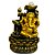 Fonte de Água em Resina Ganesha 3 Quedas - Botão Flor de Lótus - Imagem 1