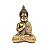 Estátua Buda Meditando Sem Brillho - 14cm - Imagem 1