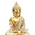 Estátua Resina Buda Dourado com Brilho 21CM - Imagem 2