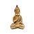 Estátua Buda Brilho Coragem Com Brilho - 14cm - Imagem 1