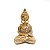 Estátua Buda Brilho Sabedoria Com Brilho - 14cm - Imagem 1