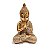 Estátua Buda Brilho Meditando Com Brilho - 14cm - Imagem 1