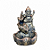 Incensário Cascata Ganesha Meditando com Flores - Imagem 1