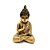 Estátua Buda Coragem Com Brillho - 14cm - Imagem 1