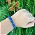 Pulseira Bola Pedra Jade Azul 8MM - Imagem 2
