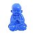 Estátua Marmorite Monge Orando - Azul - Imagem 1