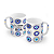 Caneca Porcelana Olho Grego - Proteção - Imagem 1