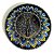 Enfeite de Parede Nossa Senhora Aparecida - Preto/Amarelo/Azul - Imagem 1